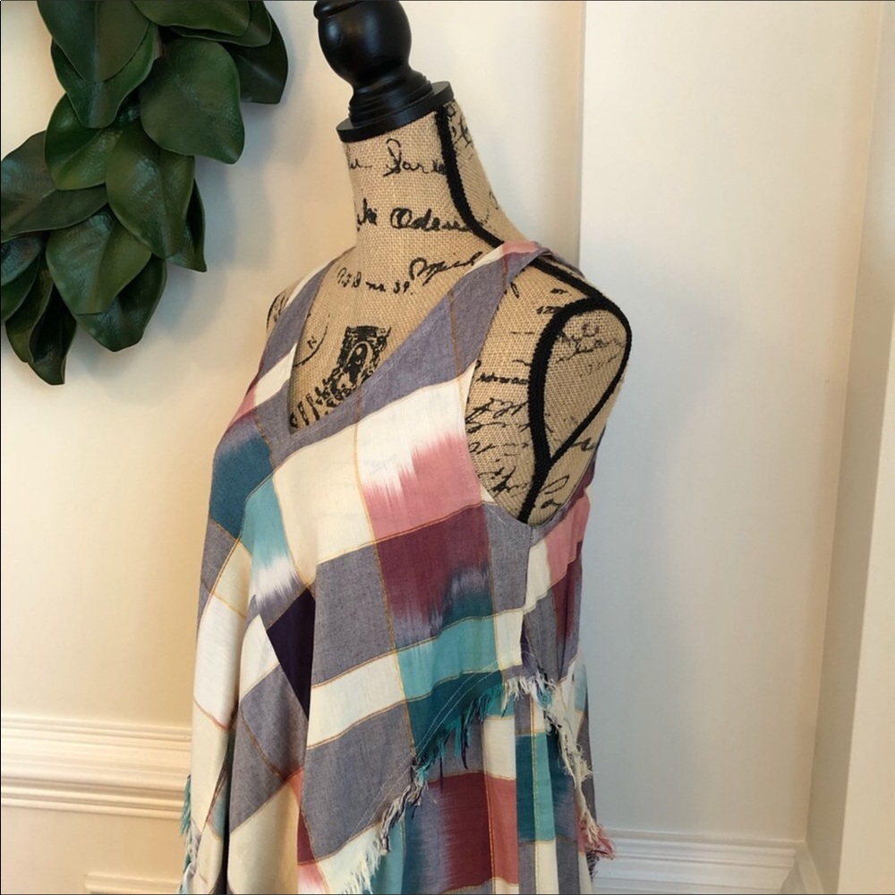 Anthropologie Maeve Patchwork Handkerchief Dress - Picture 9 of 15